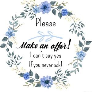 Make me an offer! 💙